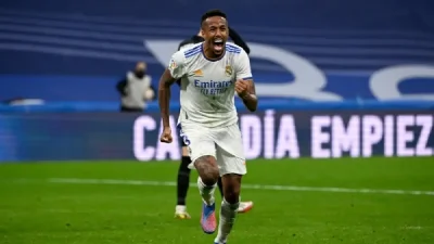 Eder Militao sous le maillot du Real Madrid