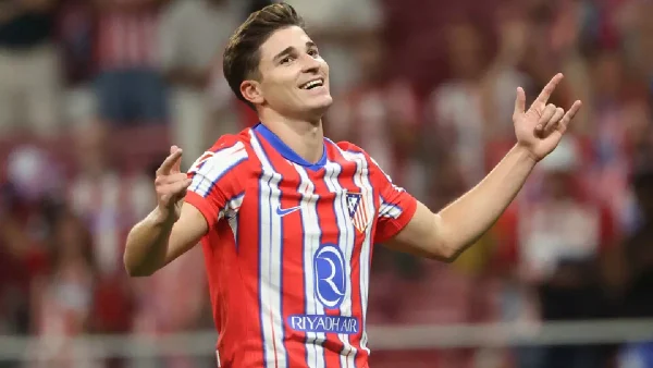 Julian Alvarez sous le maillot de l'Atletico Madrid @AFP