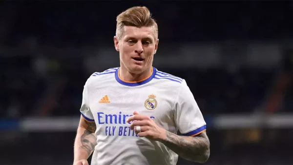 Toni Kroos avec le maillot du Real Madrid