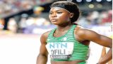 la sprinteuse nigériane Favour Ofili
