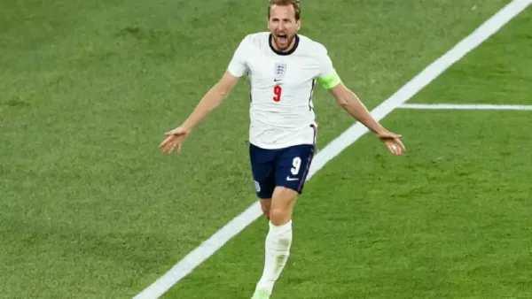 Harry Kane sous le maillot de l'Angleterre