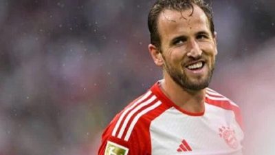 L'attaquant du Bayern, Harry Kane