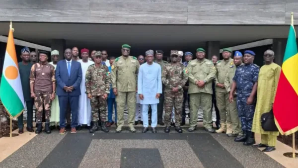 Comite d'expert pour la réouverture de la frontiere Bénin Niger à Cotonou ce dimanche 21 juin 2026