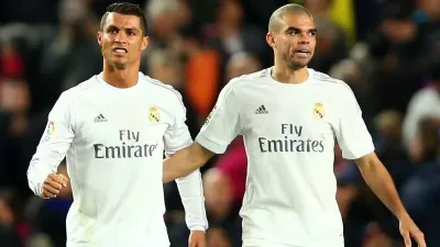 Cristiano Ronaldo et Pepe