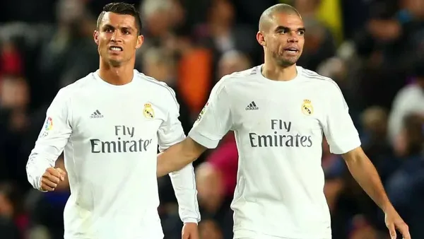 Cristiano Ronaldo et Pepe