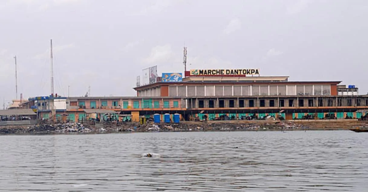 Marché Dantokpa à Cotonou au Bénin