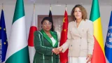 Mme Mopelola ADEOLA-IBRAHIM, Ambassadrice désignée du Nigéria près le Bénin, a présenté ce vendredi 05 juin 2026, les copies figurées de ses lettres de créance à la Ministre Corinne AMORI BRUNET