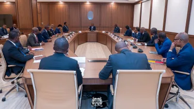 Romuald Wadagni et les ministres conseillers