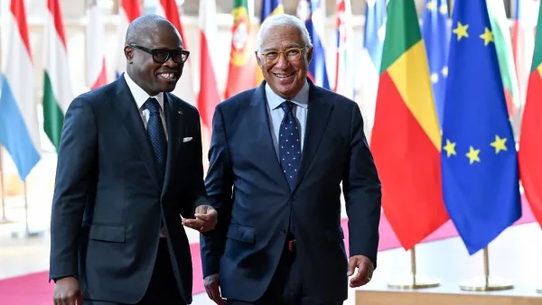 Le président béninois Romuald Wadagni a été reçu par le président du Conseil européen, António Costa