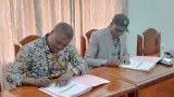 Signature de convention de partenariat entre BENIN WEB TV et PIGIER-BENIN