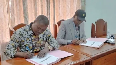 Signature de convention de partenariat entre BENIN WEB TV et PIGIER-BENIN