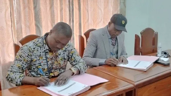 Signature de convention de partenariat entre BENIN WEB TV et PIGIER-BENIN