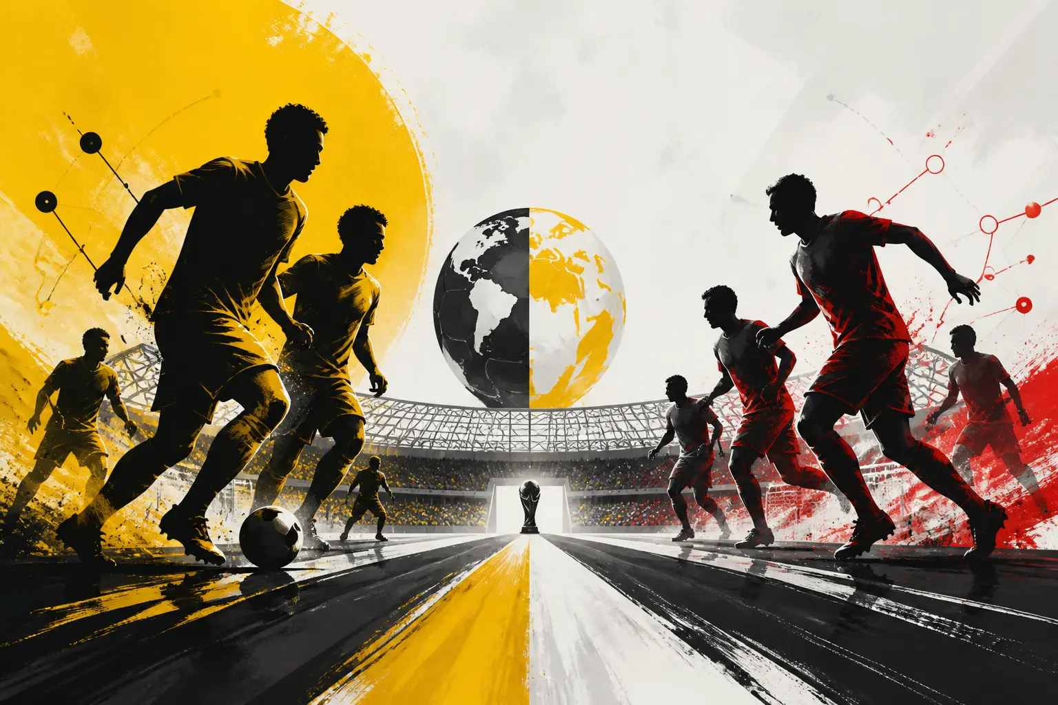 Illustration du match États-Unis VS Paraguay, le 13/06/2026 02:00, stade SoFi Stadium