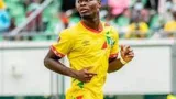 David Kiki sous le maillot béninois lors des éliminatoires de la coupe du monde contre Madagascar