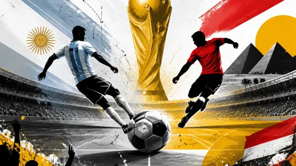 Illustration du match Argentine VS Égypte, le 07/07/2026 17:00, stade Atlanta Stadium
