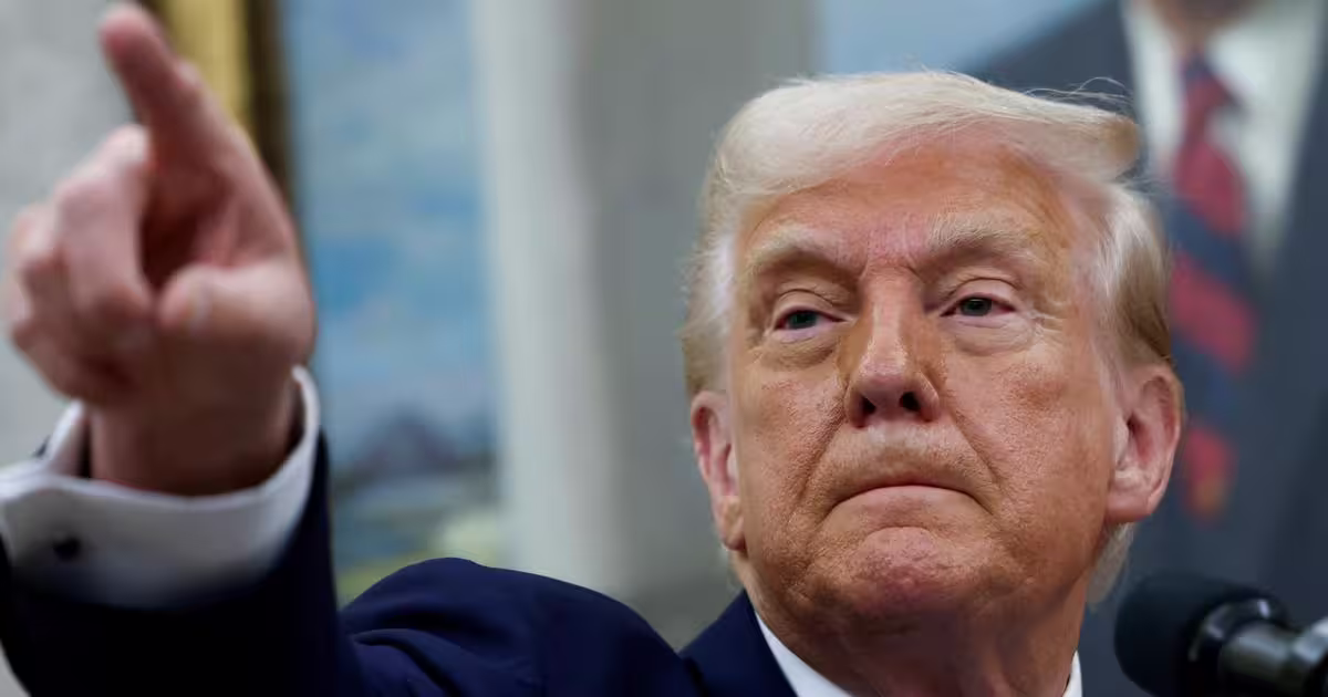 Le président américain Donald Trump