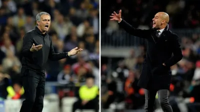 Mourinho et Guardiola