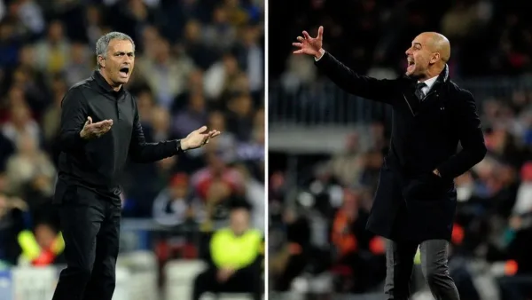 Mourinho et Guardiola
