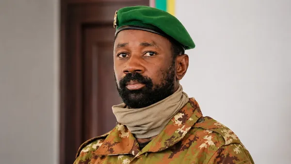 Assimi Goïta, président de la transition au Mali