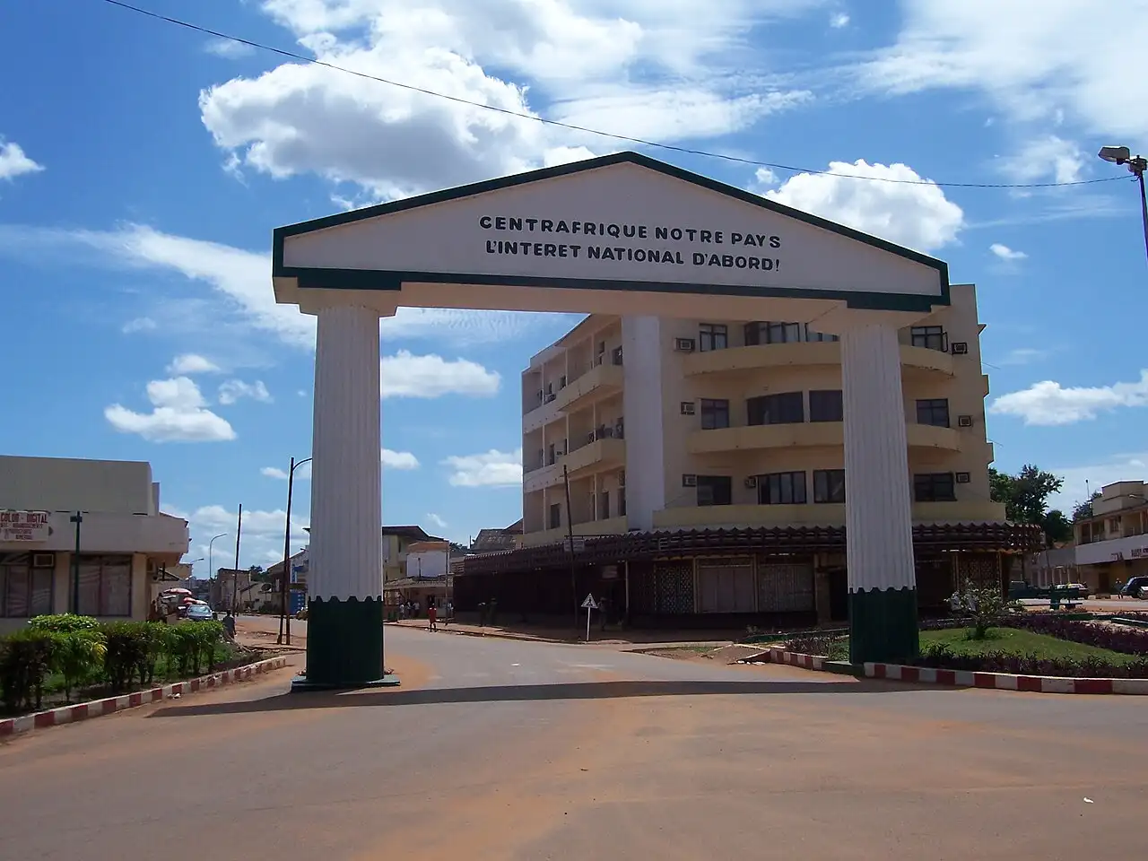 Bangui, capitale de la Centrafrique
