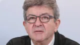 Conférence de presse de Jean-Luc Melenchon sur l'Èvolution de l'Èpidemie de Coronavirus à Paris le 12 mars 2020.