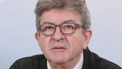 Conférence de presse de Jean-Luc Melenchon sur l'Èvolution de l'Èpidemie de Coronavirus à Paris le 12 mars 2020.