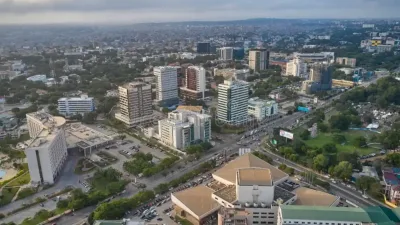 La Ville d'Accra au Ghana