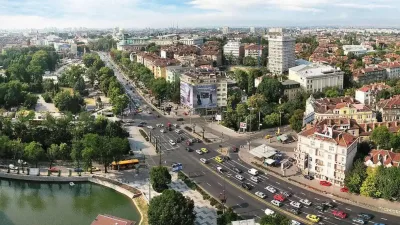 Vue panoramique de Lilongwe, la capitale du Malawi, avec ses bâtiments modernes et espaces verts.