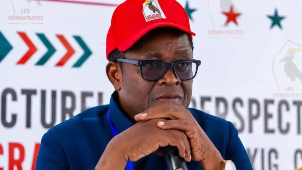 Noureinou Atchadé, Président du Parti Les Democrates ce 09 mai 2026 au siège du parti à Fifadji