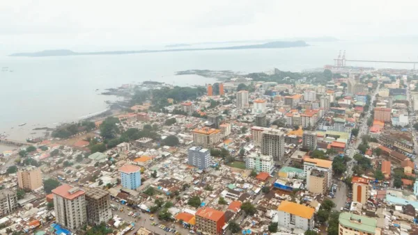 Ville de Conakry en Guinée