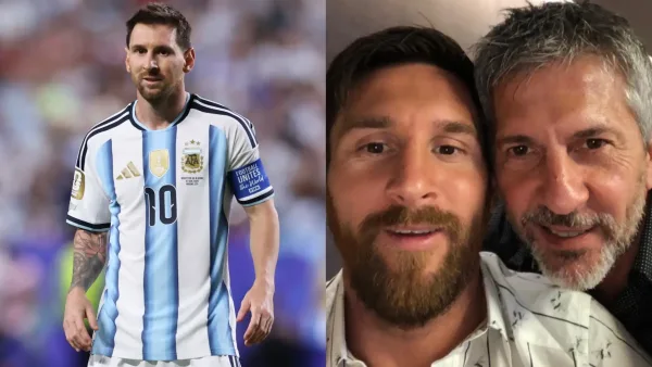 Jorge et Lionel Messi