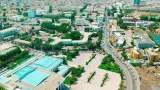 Vue aérienne de Djibouti-ville