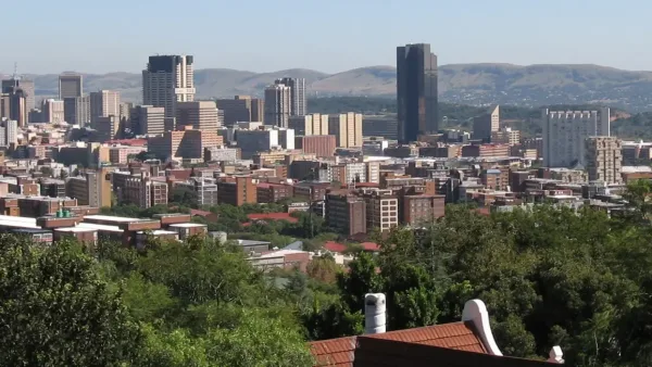 Vue générale de Pretoria, capitale administrative de l’Afrique du Sud