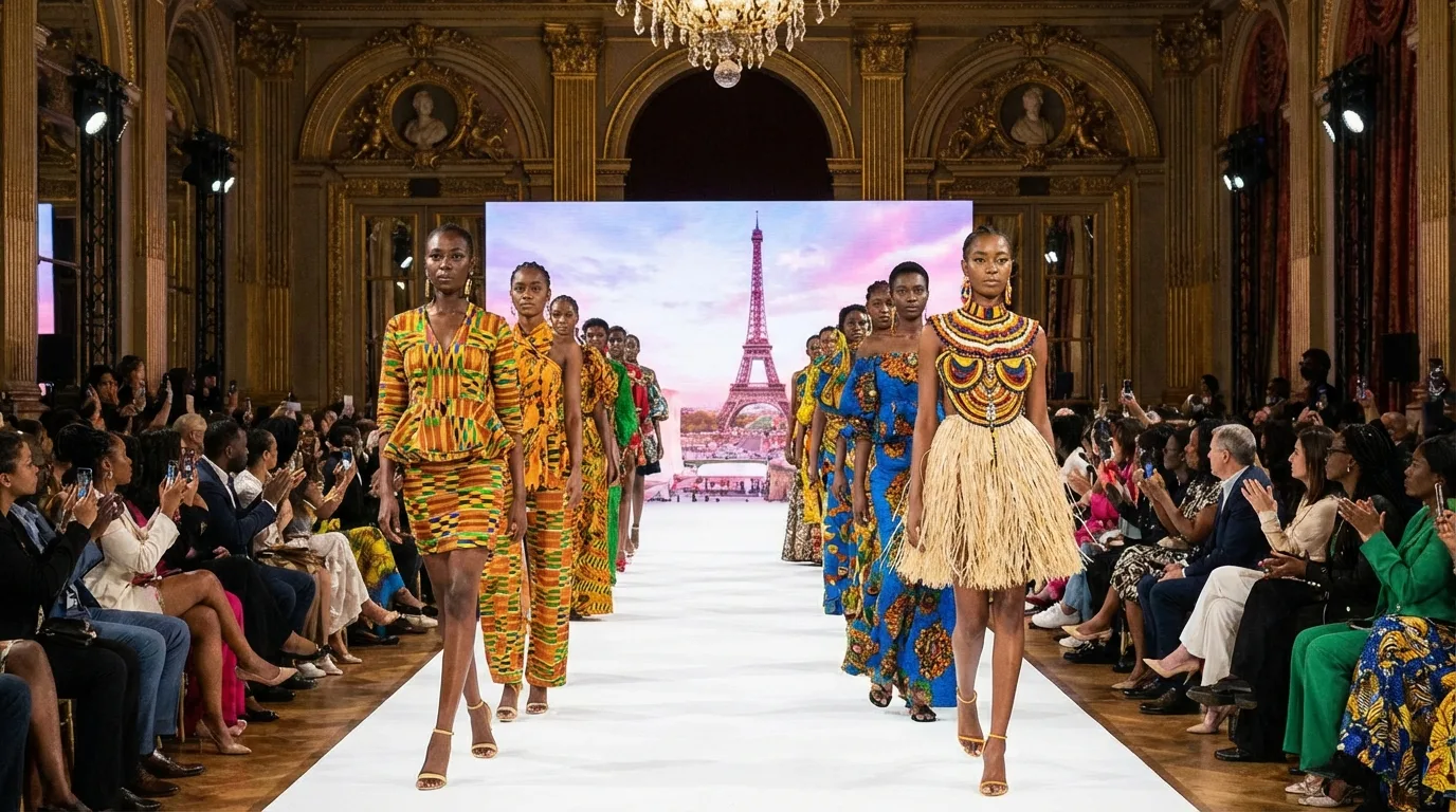 les créateurs africains défilent à Paris