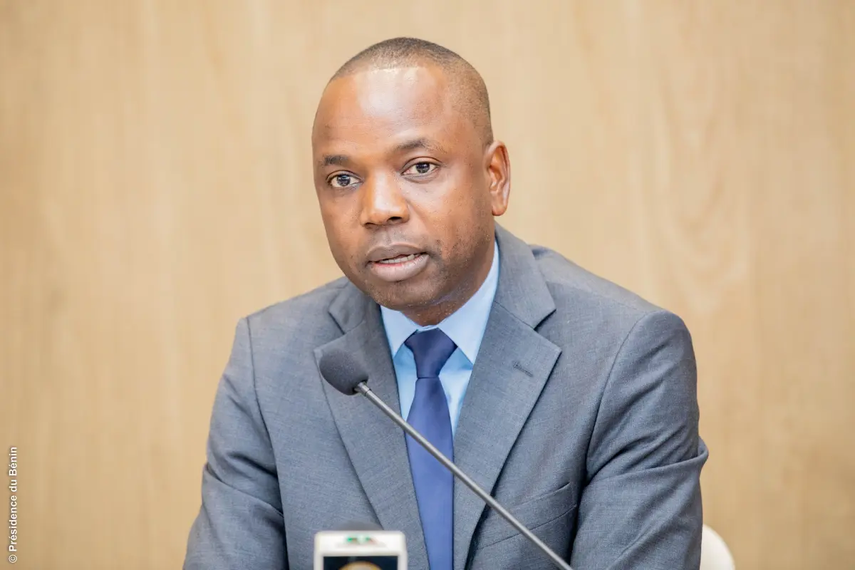 Aristide Médenou, Ministre de l’Économie et des Finances, chargé de la coopération