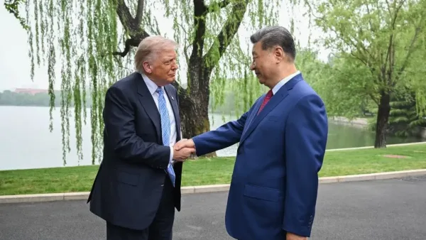 Sommet de Pékin : Donald Trump et Xi Jinping