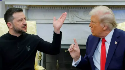 Donald Trump et Volodymyr Zelensky