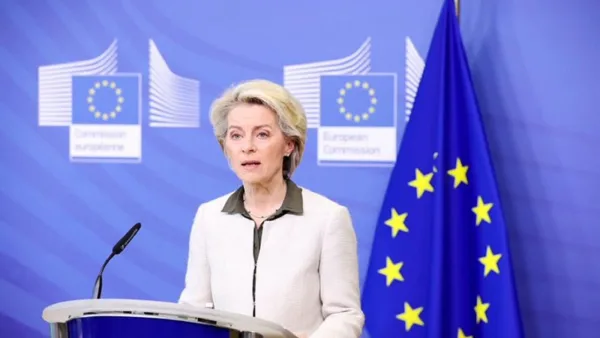 Ursula von der Leyen, présidente de la Commission européenne