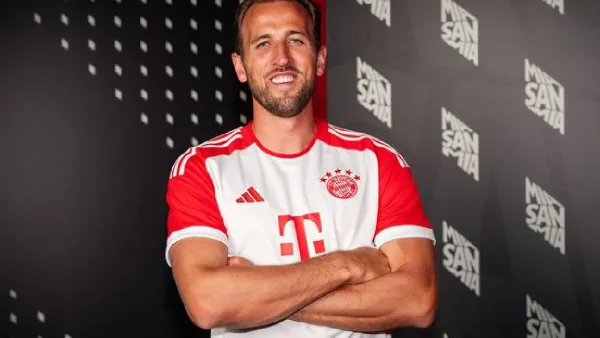 Harry Kane sous le maillot du Bayern Munich