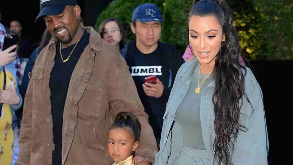 Kim Kardashian, Kanye west et North