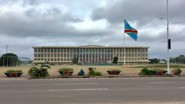 Palais du peuple en République Démocratique du Congo, symbole du pouvoir législatif.
