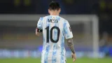 Lionel Messi sous le maillot de l'Argentine