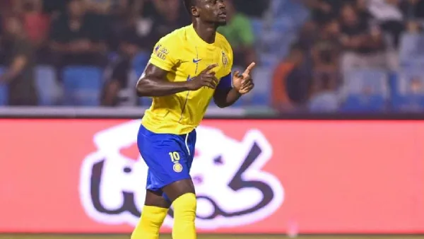 Sadio Mané sous le maillot d'Al Nassr