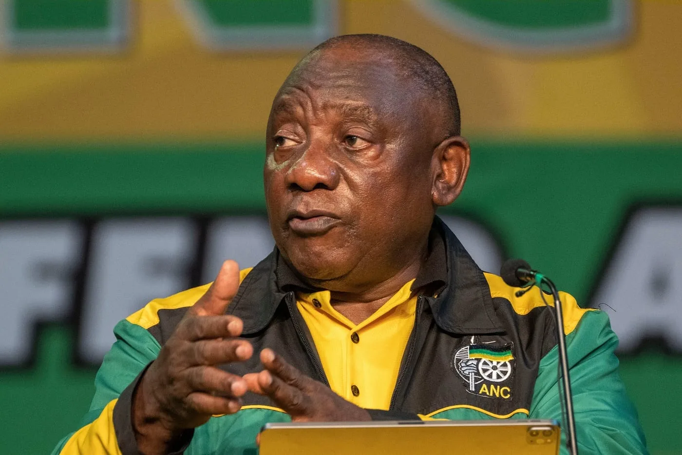 Le président sud-africain, Cyril Ramaphosa