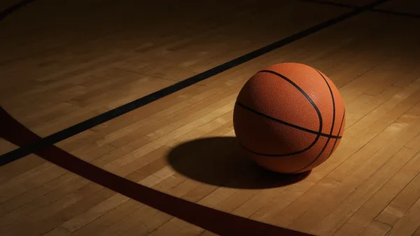 Un ballon de basketball