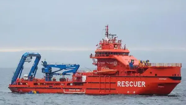 Un bateau de sauvetage @AFP