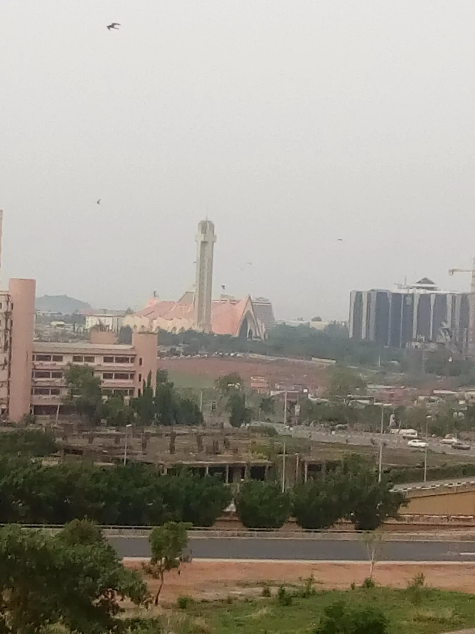 Vue générale du centre d’Abuja