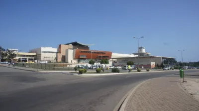 Vue de l’aéroport international Kotoka à Accra, au Ghana.
