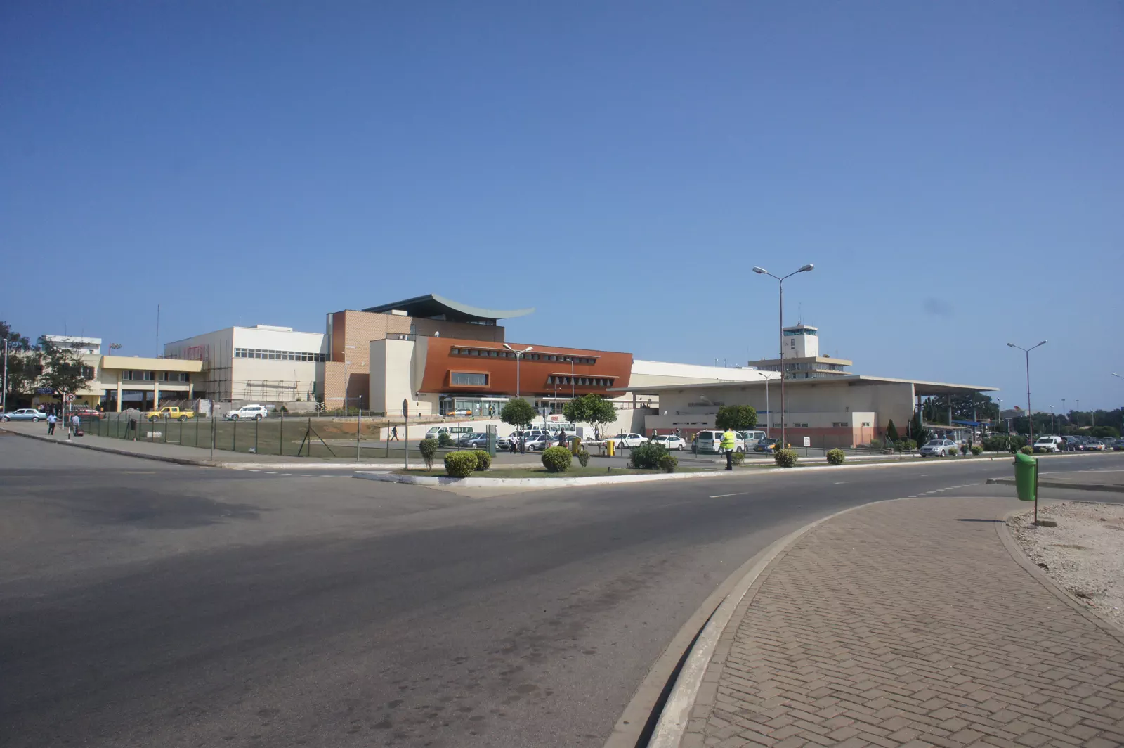 Vue de l’aéroport international Kotoka à Accra, au Ghana.