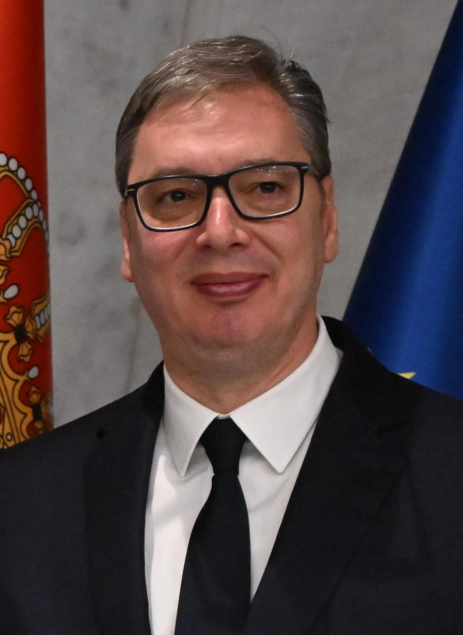 Le président serbe Aleksandar Vučić en 2025